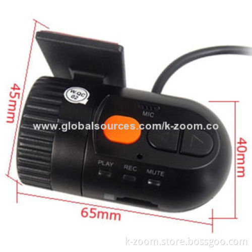 Vehicle DVR with Full HD 1,080P, 5 Megapixels, SD/MMC Card